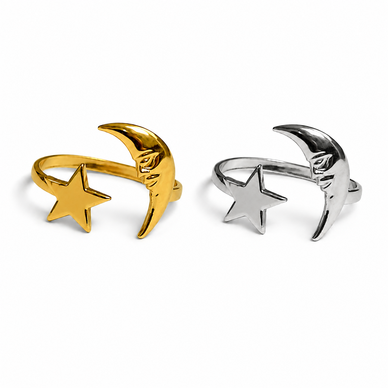 ANELLO MOONSTAR (ACCIAIO INOX)