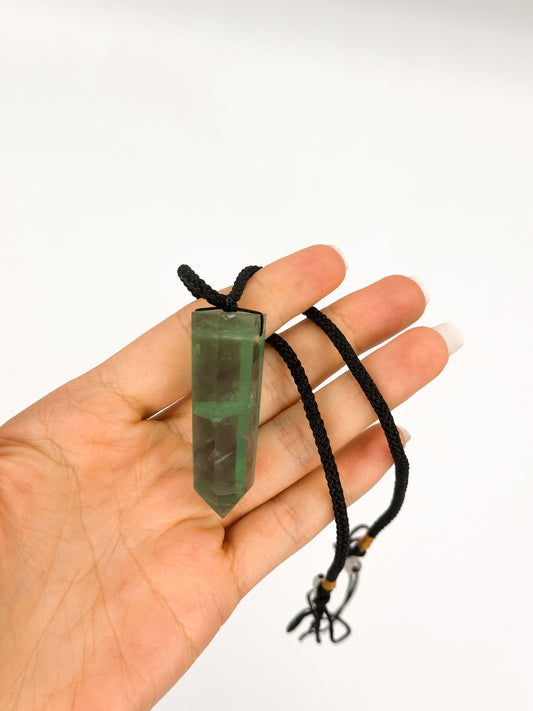 Pendente in Fluorite Verde (Pendolo)