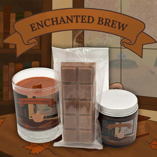 ENCHANTED BREW | AUTUNNO, HALLOWEEN (CANDELA/WAX MELT)