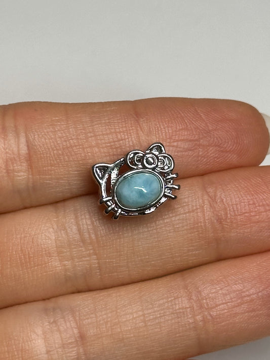 CIONDOLO IN LARIMAR HELLO KITTY