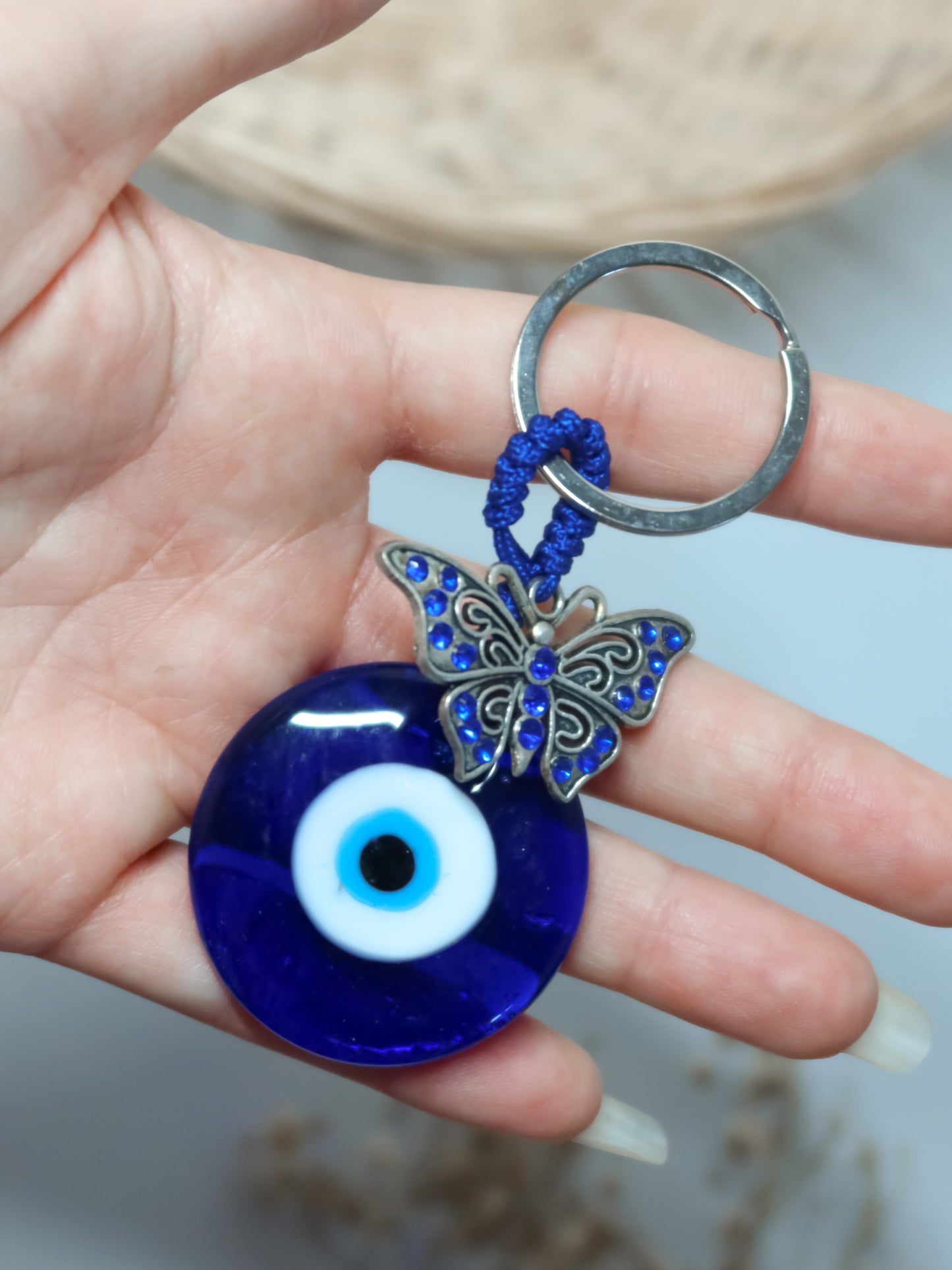 Portachiavi con Nazar (Evil Eye, Occhio di Allah)