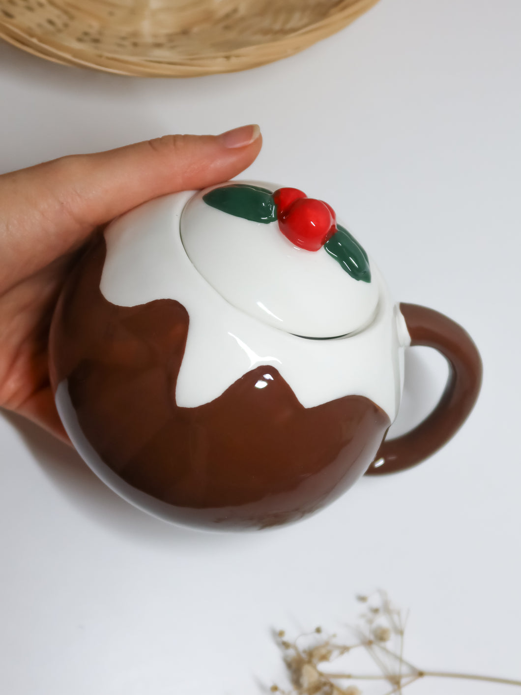 Tazza di Natale con Budino (Pudding)