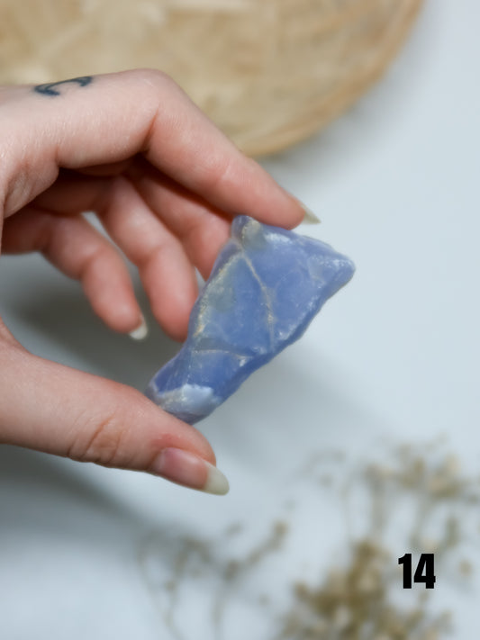 Specimen in Calcedonio Blu