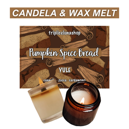 PUMPKIN SPICE BREAD | NATALE, INVERNO 2023 (CANDELA/WAX MELT)