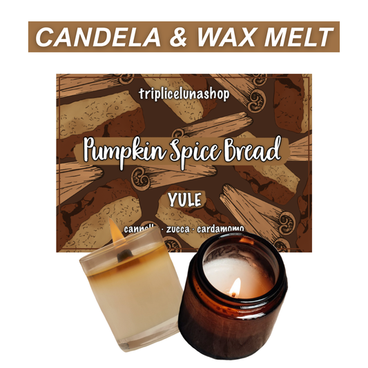 PUMPKIN SPICE BREAD | NATALE, INVERNO 2023 (CANDELA/WAX MELT)
