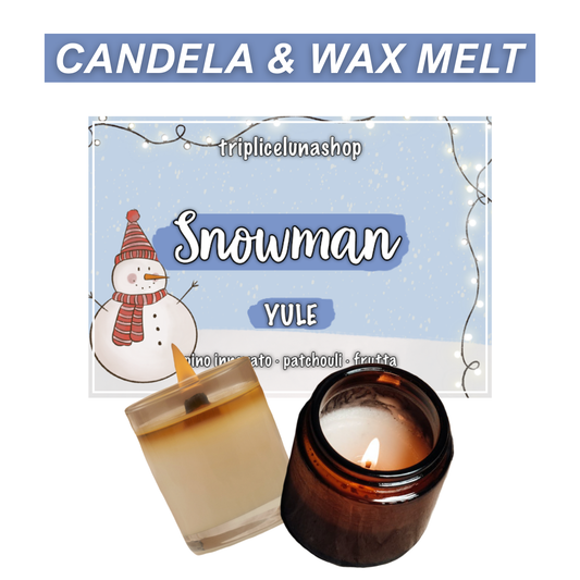 SNOWMAN | NATALE, INVERNO 2023 (CANDELA/WAX MELT)