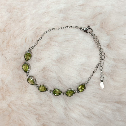 BRACCIALE POTHOS IN PERIDOTO