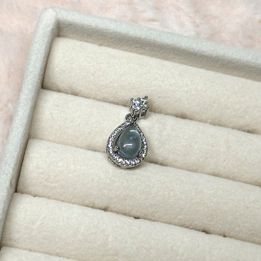 CIONDOLO DEW IN ACQUAMARINA