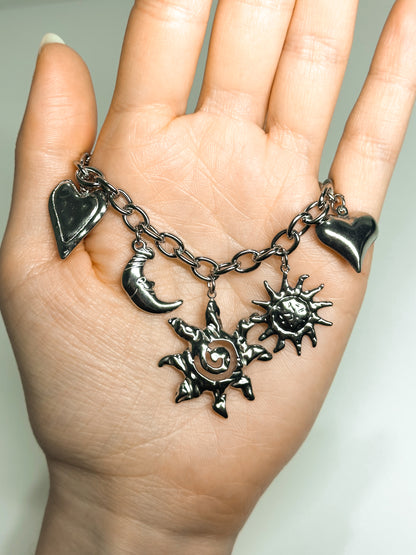 BRACCIALE CHARMS (ACCIAIO INOX)