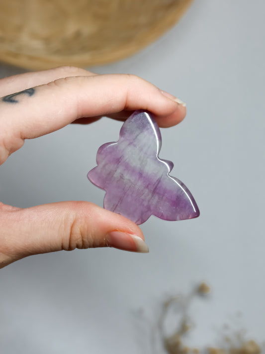 Farfalla in Fluorite
