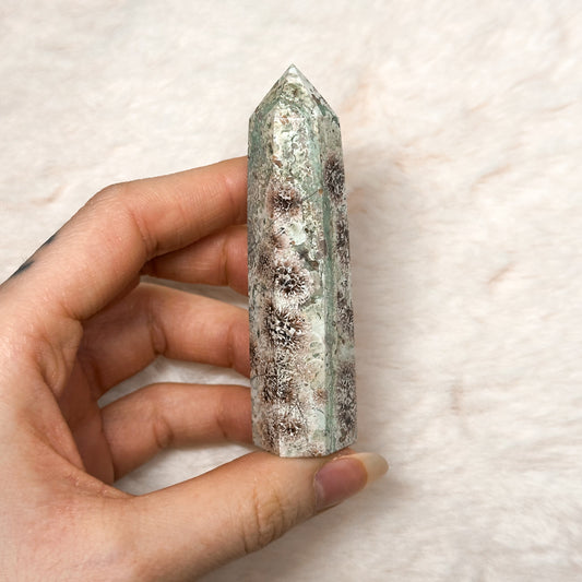 TORRE IN DIASPRO FIORITO VERDE