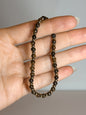 BRACCIALE IN OCCHIO DI TIGRE GOLD (ACCIAIO INOX)