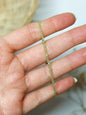Braccialetto in Peridoto/Olivina (Sfaccettato)