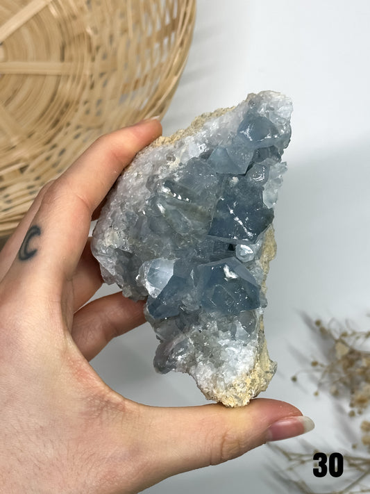 Drusa di Celestite (o Celestina)