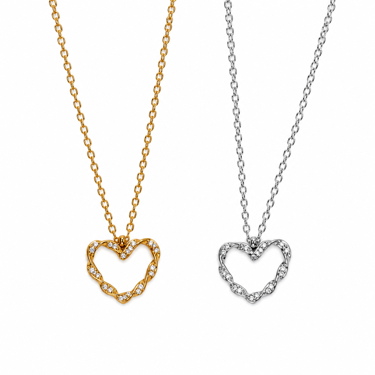 COLLANA HEARTLOCK (ACCIAIO INOX)