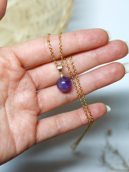 Collana in Ametista