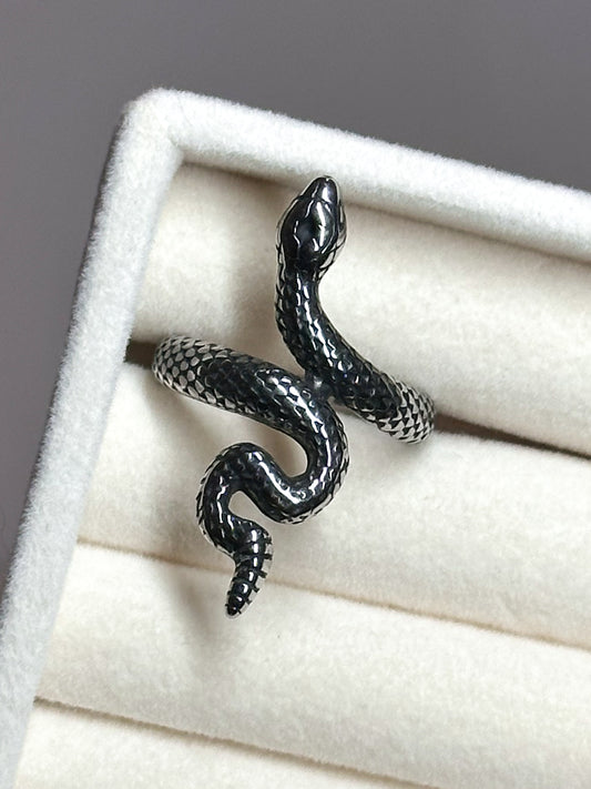 ANELLO SERPENTE (ACCIAIO INOX)