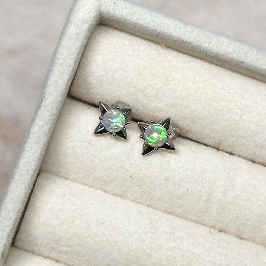 ORECCHINI MOONLIGHT IN OPALE (ARGENTO 925)