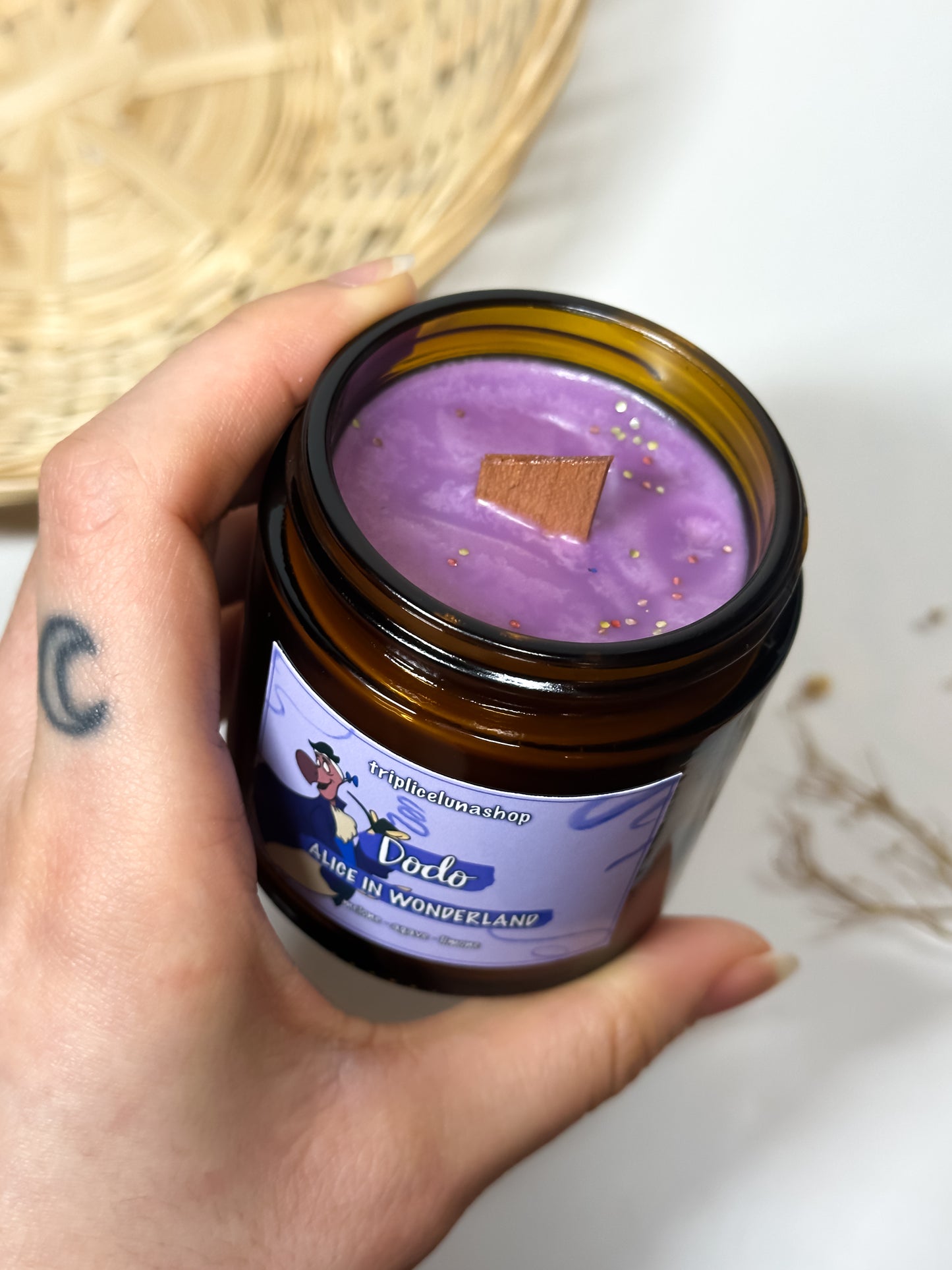 Candele collezione Alice in Wonderland