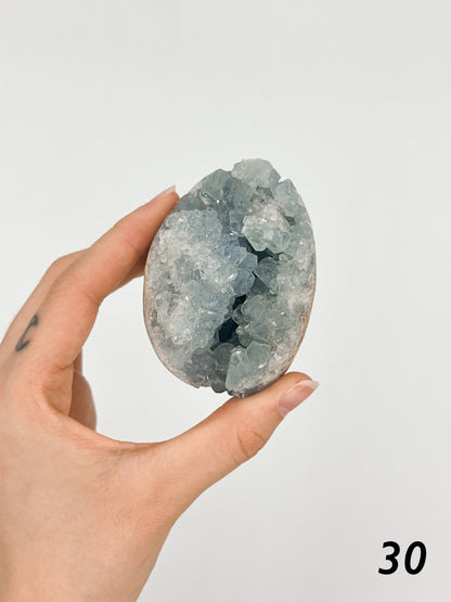 Uovo in Celestite (o Celestina)
