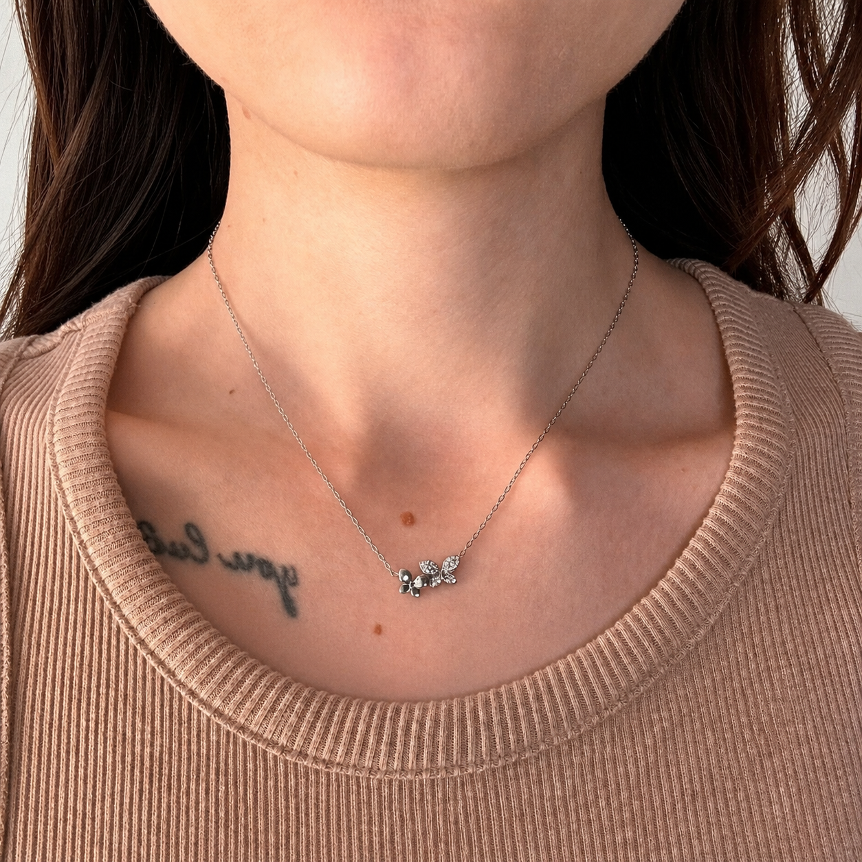 COLLANA WINGS (ACCIAIO INOX)