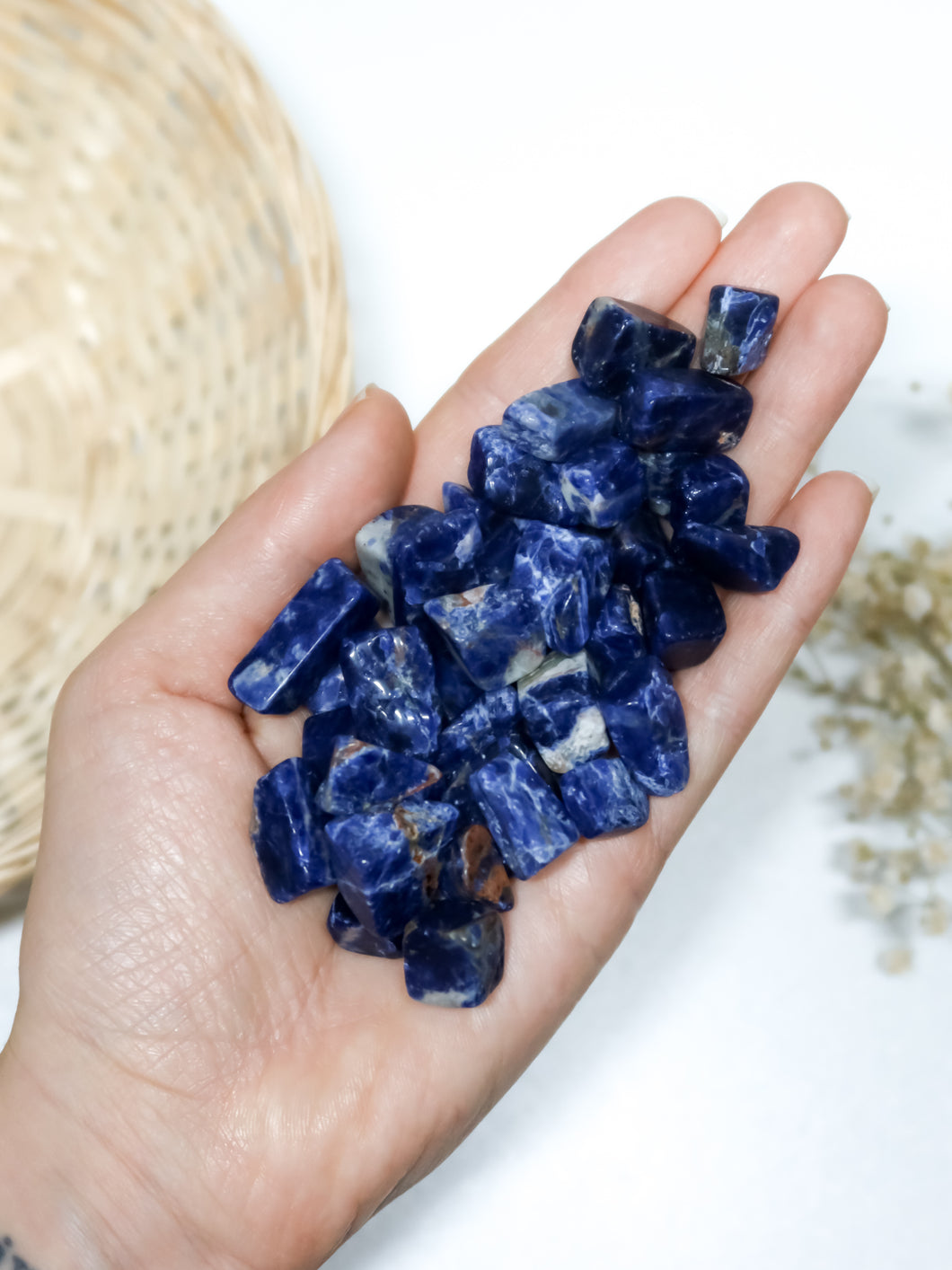 Sodalite Burattata (3 Mini Pietre)