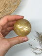 Sfera in Calcite Miele