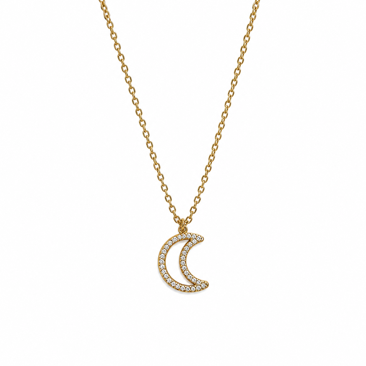 COLLANA CRESCENT (ACCIAIO INOX)