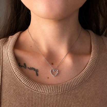 COLLANA HEARTLOCK (ACCIAIO INOX)