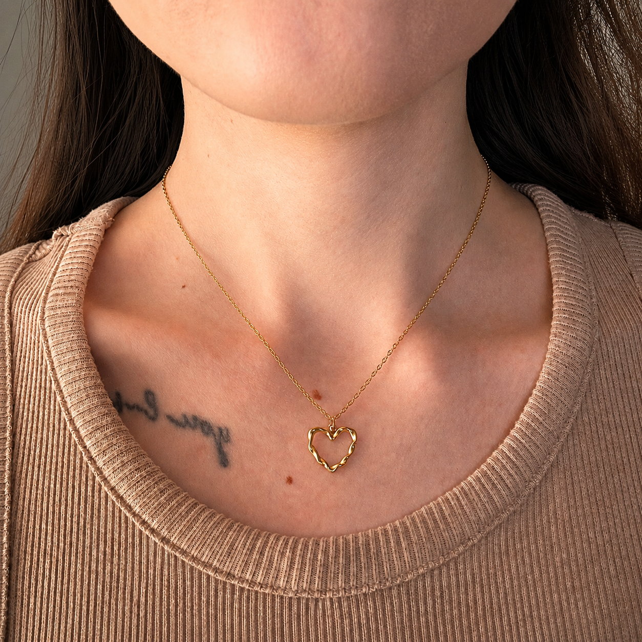 COLLANA HEARTLOCK (ACCIAIO INOX)