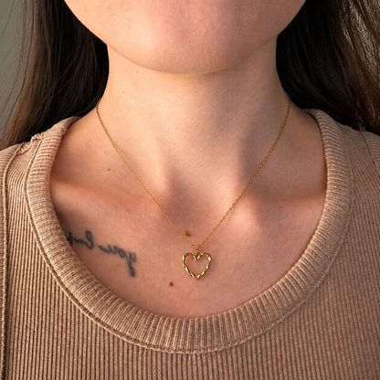 COLLANA HEARTLOCK (ACCIAIO INOX)