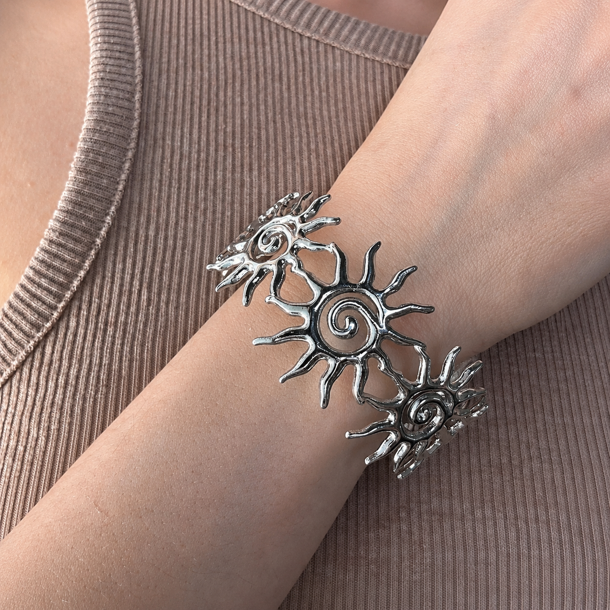 BRACCIALE SUNSPELL (ACCIAIO INOX)