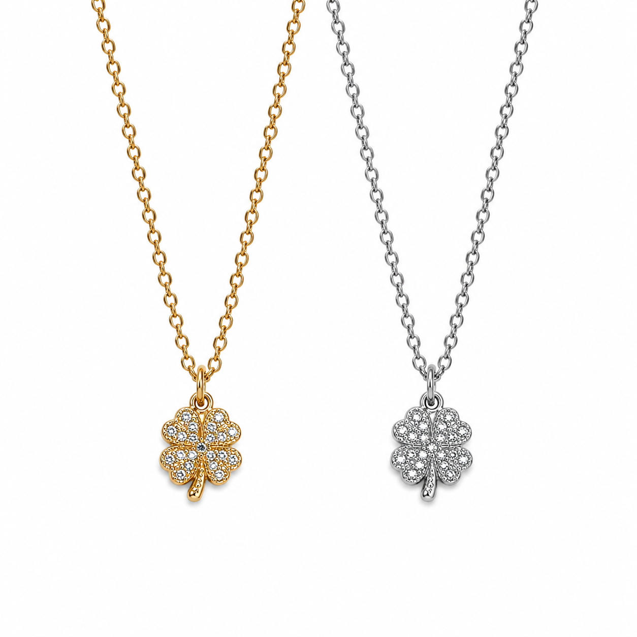 COLLANA LUCK (ACCIAIO INOX)