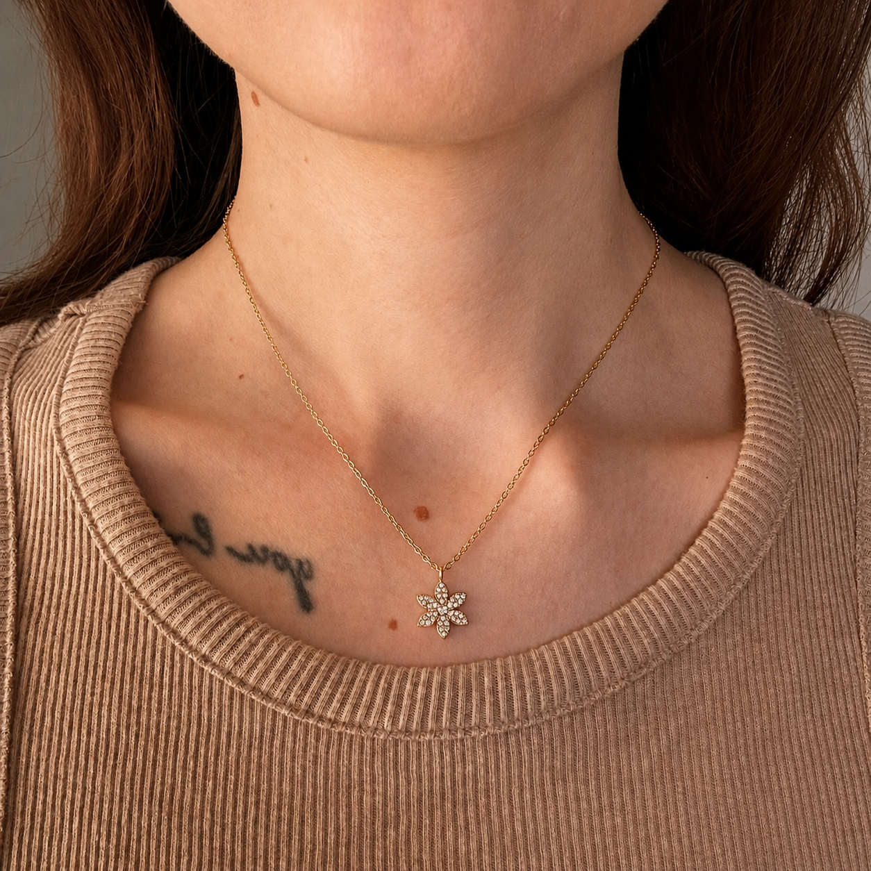 COLLANA DAISY (ACCIAIO INOX)