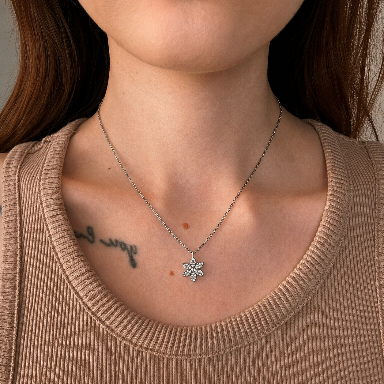 COLLANA DAISY (ACCIAIO INOX)