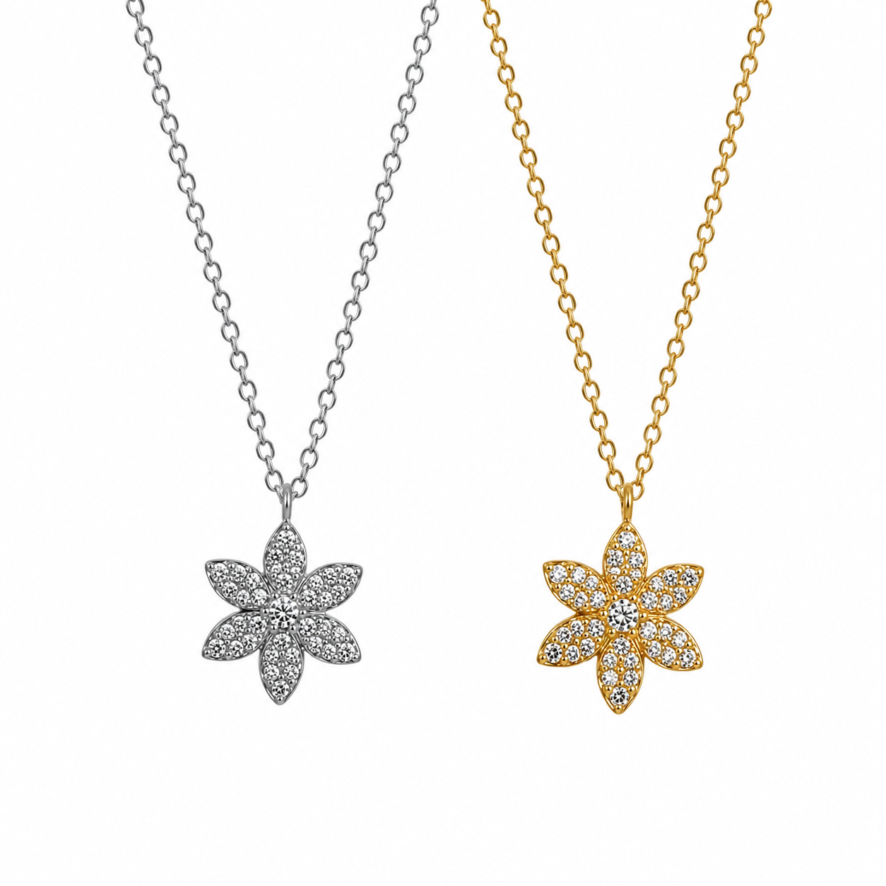 COLLANA DAISY (ACCIAIO INOX)