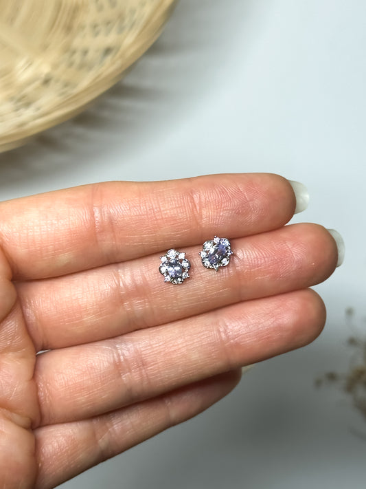 Orecchini in Tanzanite