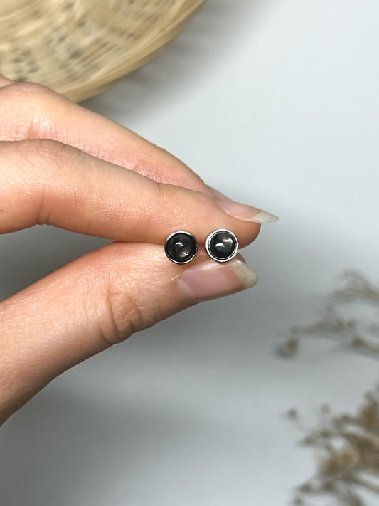 Orecchini in Iperstene (Argento 925)