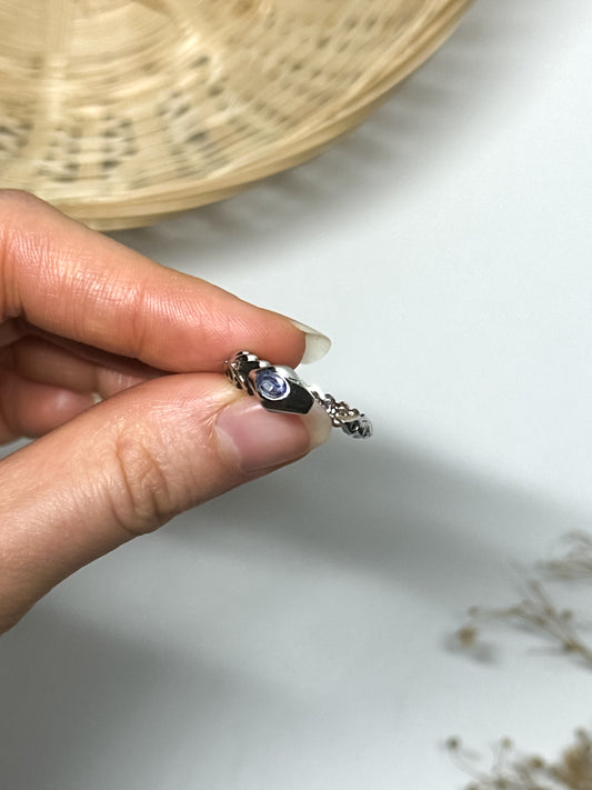 Anello in Tanzanite a Serpente