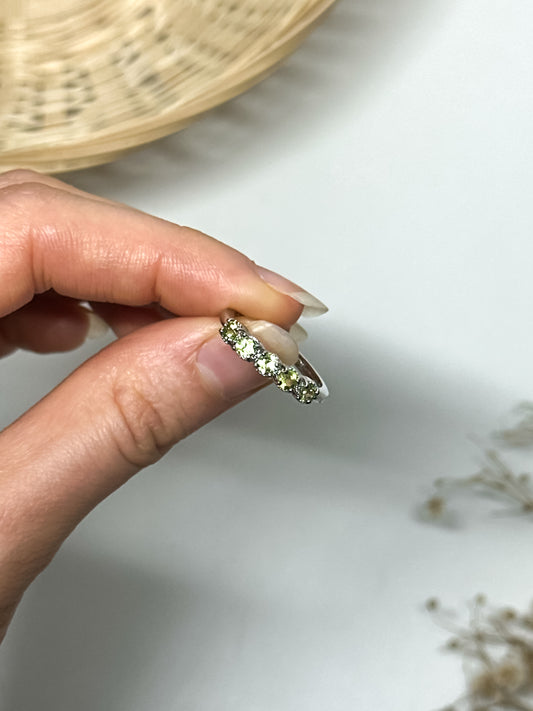 Anello in Peridoto (Olivina)
