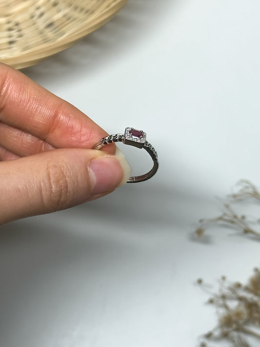 Anello in Rubino