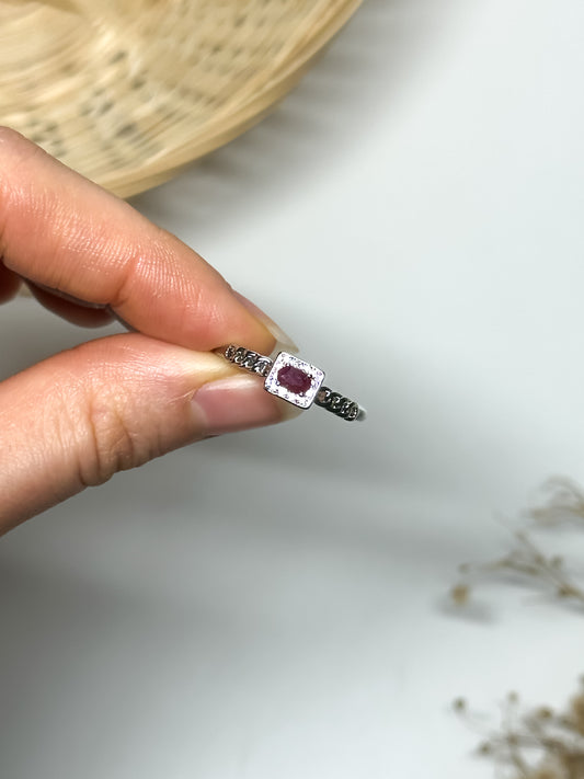 Anello in Rubino
