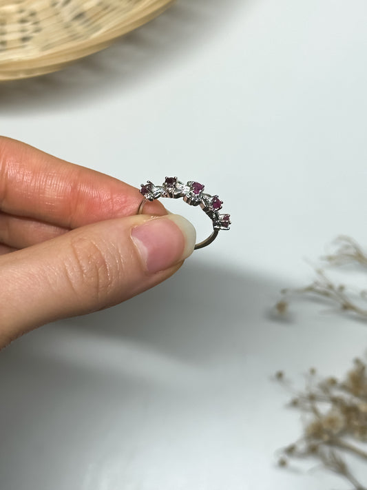 Anello in Rubino
