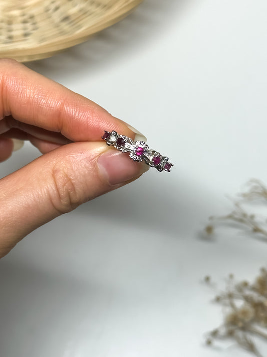 Anello in Rubino