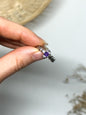 Anello in Ametista a Croce
