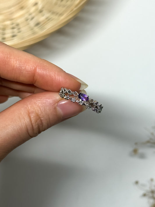 Anello in Ametista