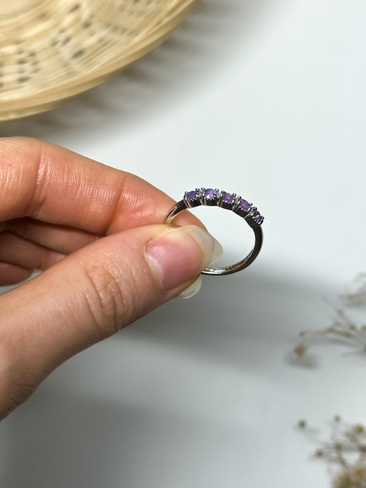 Anello in Ametista