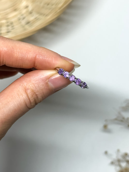 Anello in Ametista