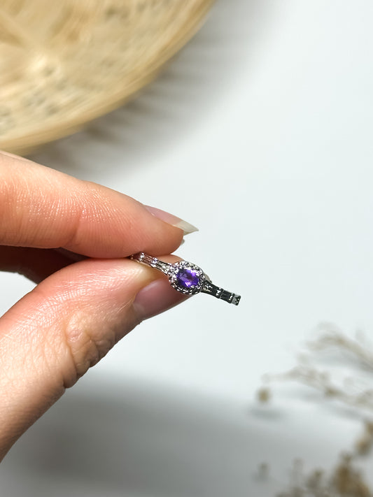 Anello in Ametista
