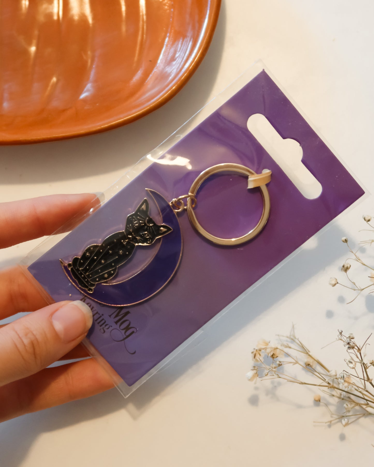 PORTACHIAVI CON GATTO